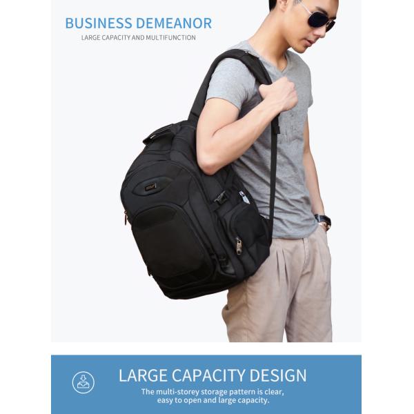 Vente chaude sac à dos de voyage d'affaires portable imperméable à l'eau de grande capacité homme sac à dos