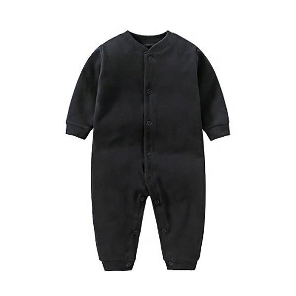 Custom Design Organic Cotton Bamboo Baby Clothes Baby Boy Romper Unisex Onesie Long Sleeve Soft Clothes Baby Bodysuit