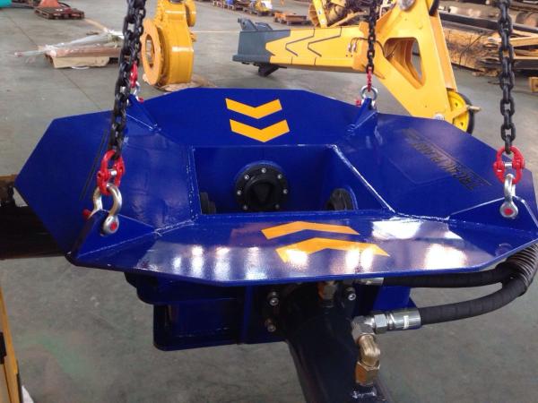 Construction Hydraulic Pile Cutting Machine , Concrete Pile Breaker For Excavator