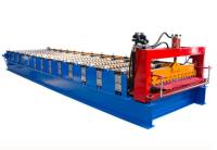 le toit en métal de largeur de bande de 1000-1250mm a laminé à froid les rangées en acier de la machine 13/15/18