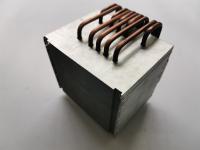 La electroforesis industrial sacó el disipador de calor de aluminio con los tubos
