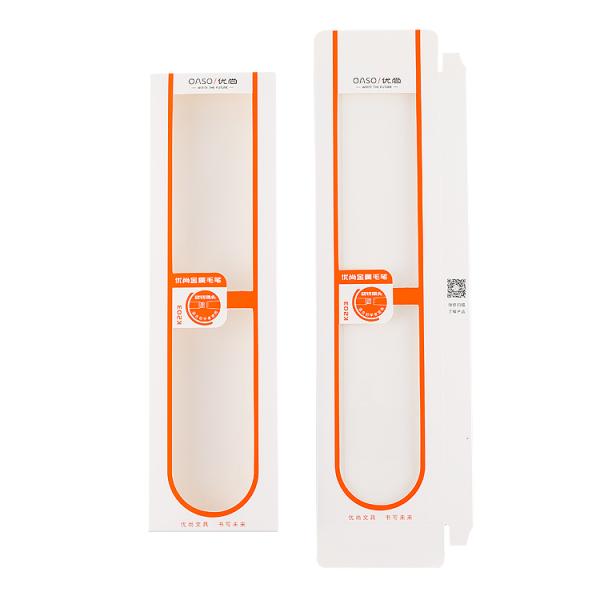 Impresión personalizada de cartón de 30 ml maquillaje ecológico caja de embalaje de papel de fundación vacía