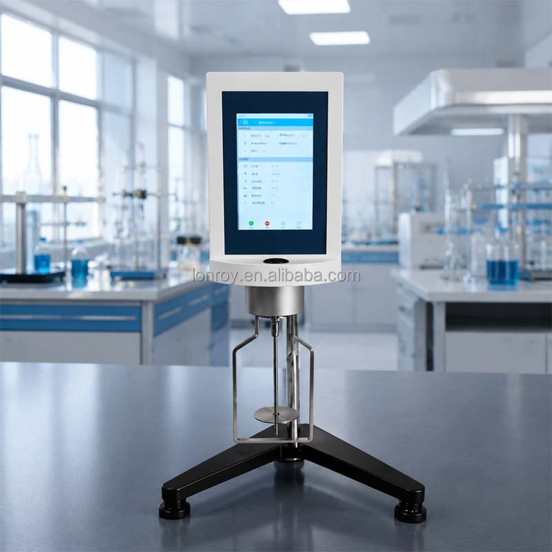 NDJ-HVS1 ISO2555 High Viscosity Digital Viscometer Temperature Probe Rotational Viscosity Analyzer Brookfield Viscosity Meter
