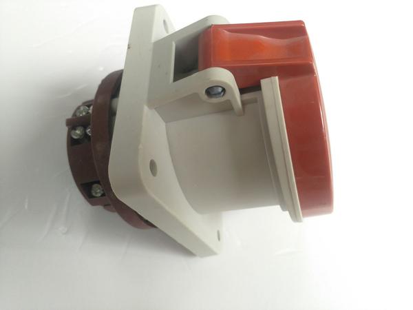Tipos industrial resistente UV de Screwless da tomada e do soquete de 3 fase do PA do plástico