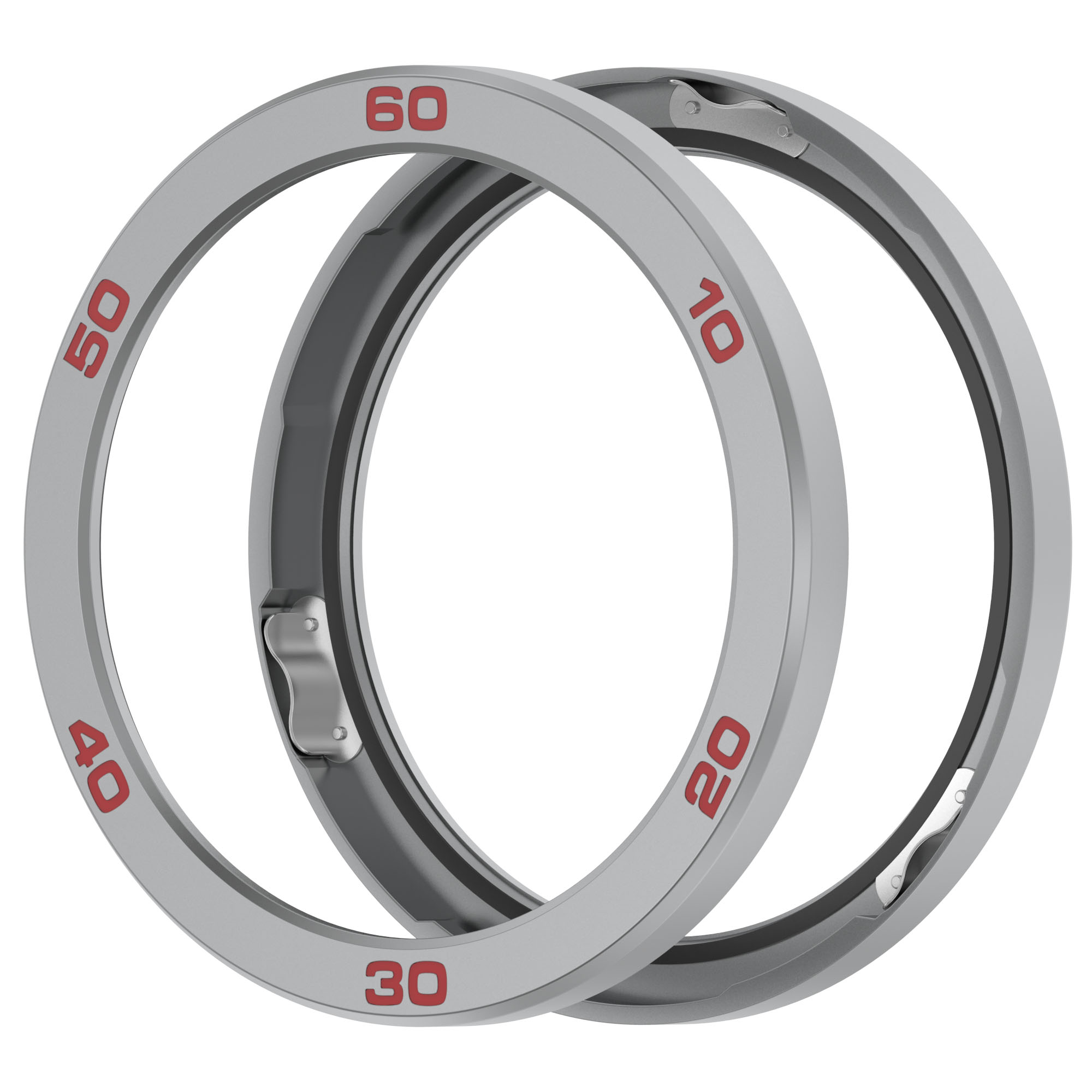 Eraysun Metal Bezel Ring by Nothing Watch Pro2 Watch Anti Scratch Adhesive Frame Protective Cover for CMF Watch Pro2 Bezel Ring