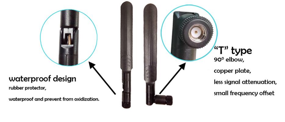 антенна Antena wifi соединителя 5GHz 5.8Ghz 162mm 8dBi RP SMA