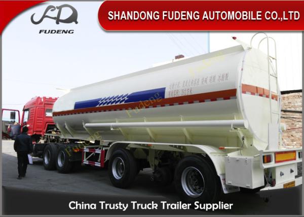 3 Axles 40000 Liters Fuel tanker semi trailers 10Compartments tanker trailers European system