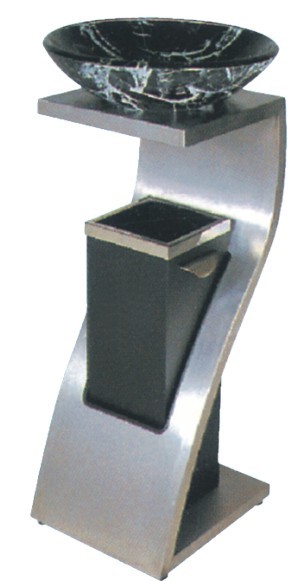 Нержавеющая сталь/утюг ящиков Ashtrays Dia 360*H760mm бронзировали