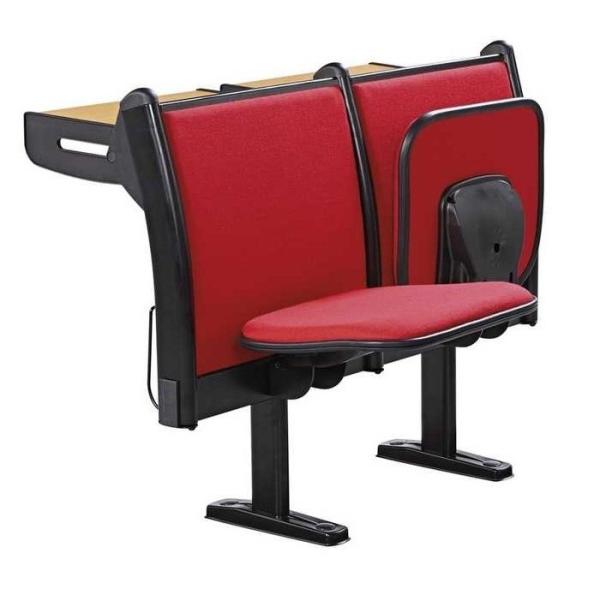 Plywood Seat Back Folded Tablet School Student Desk Chair with Fire - Proof Plate