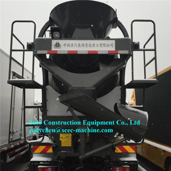 Light Serial 4m3 Cement Mixer Vehicle ZZ1167G3815C1 Engine 130HP Euro III