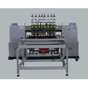 Automatic loading and unloading automatic multi-head gantry type metal mesh welding machine