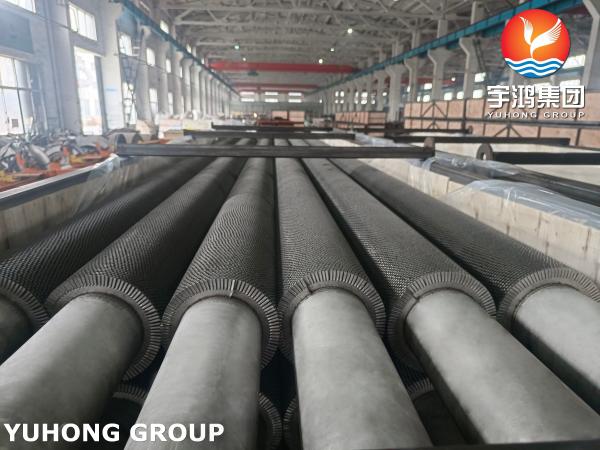 ASTM A312 TP304H Tubes à nageoires serrées avec nageoires SS304H pour le système de récupération de chaleur