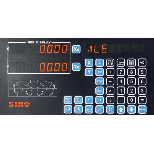 EMC Design 2 Axis Digital Readout Systems Linear Compensation Anti - Noise
