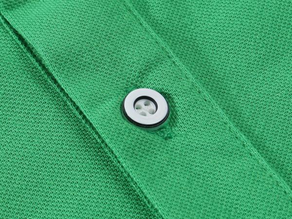 Hot Selling Classic Polo Round Neck T Shirt Plus Size Solid Color Polyester Short Sleeve Custom Logo Green Polo Shirts