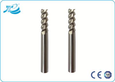 Micro Grain Carbide End Mills For Aluminum , End Mill Tools 12mm 14mm