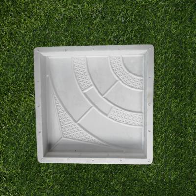 Pré-fabrique o molde plástico concreto decorativo do Paver para o jardim