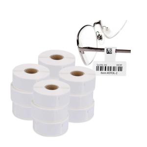 O código de barras térmico de transferência do monóculo etiqueta 55mm 28mm 38mm