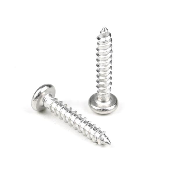Pan Head Phillips Wood Screws in 304 Stainless Steel for Wood Guardrail Construction