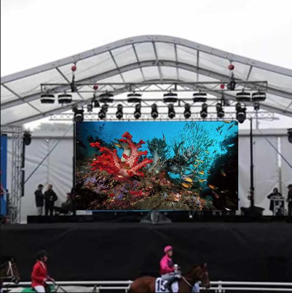Painel de exibição de LED de aluguer externo multiuso P3.91mm 500x500mm