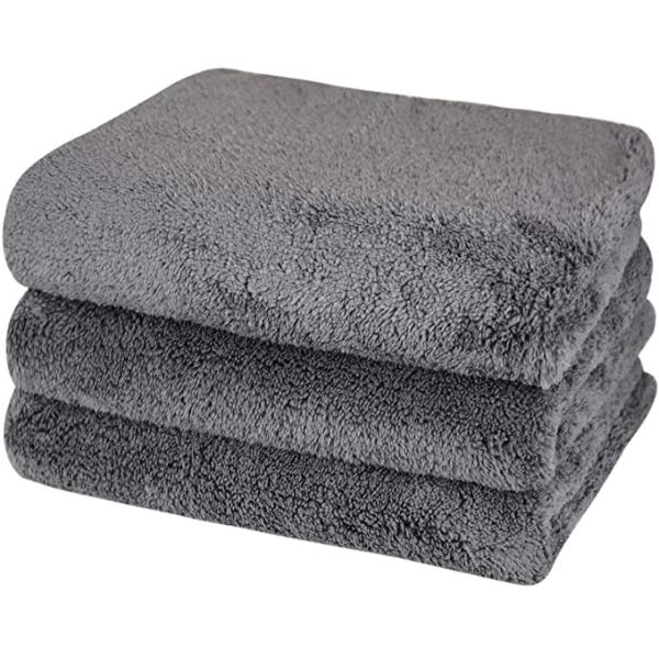 220gsm Super Absorbent Microfiber Fitness Towel , Microfiber Hand Towel