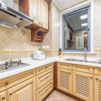 Luxo de madeira quartzo de pedra cozinha armário de balcão conjunto OEM ODM personalizado