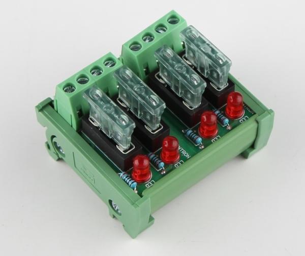 DC24V/1A 12 Way Terminals Circuit ATC ATO Car SUV Auto Blade Fuse Box Block Holder