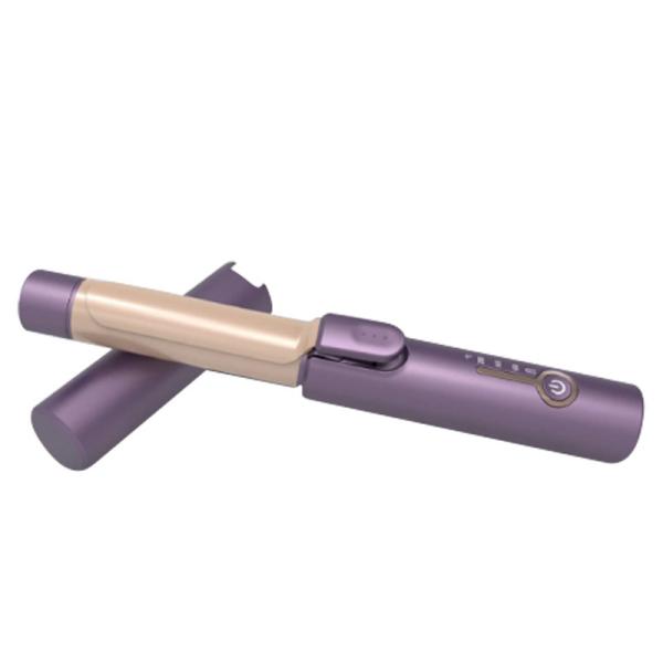 High Speed Purple Ceramic Plate Heated Hair Rollers With Worldwide Plugs