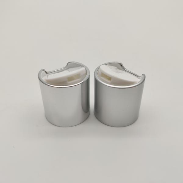 ODM Anodized Aluminum 24 410 Flip Top Cap For Plastic Bottle