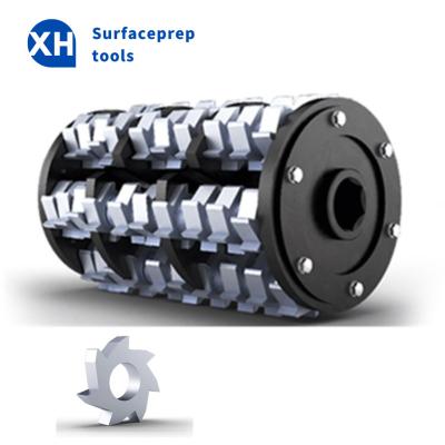 MK SGS Scarifier Drum with Carbide TCT Blades – Asphalt Road Marking Removal