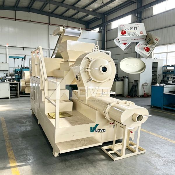 Beauty Soap Suitable Soap Making Machine 1000kg Output Automatic Soap Production Equipment for Soap Manufacturing Process