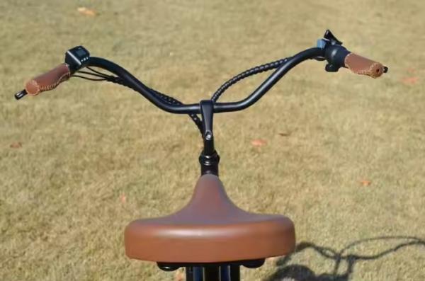 7 speed Beach Cruiser Electric Bike 48V 500W Vintage Electric Bicycle 26 Inch