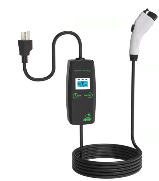 carregador portátil 3.5KW/7KW/11KW/22KW de 16A 32a 110V-450V EV para o carregador Id4