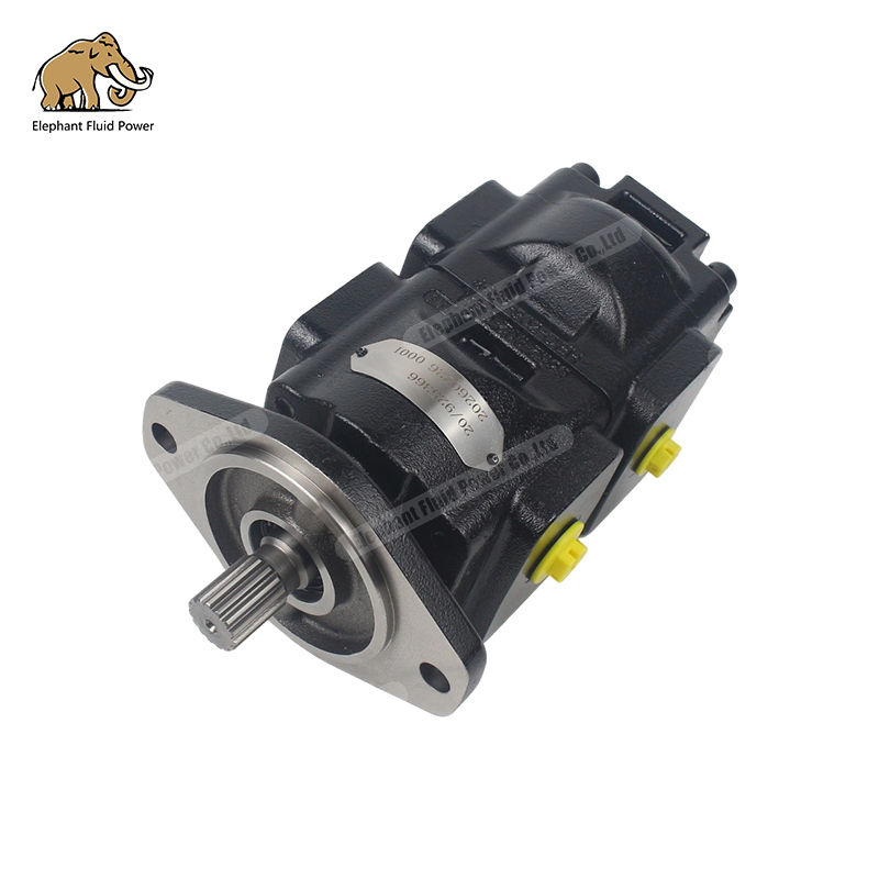 Genuine Parker 20/925366 Hydraulic Pump For JCB 214 / 3CX - OEM Twin Pump