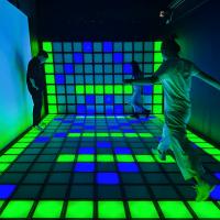 Jeu Led Grid Lumière Intérieure Led Touch Playing Floor Megagrid Jeu Interactif