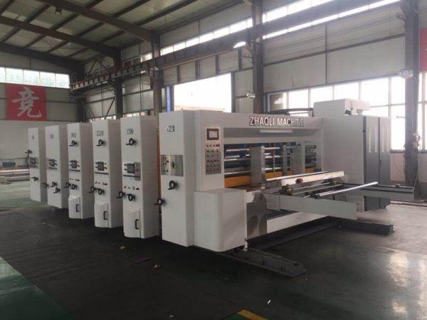 1200x2400 Flexo Printer Slotter Machine For Making Carton Box Energy Efficiency