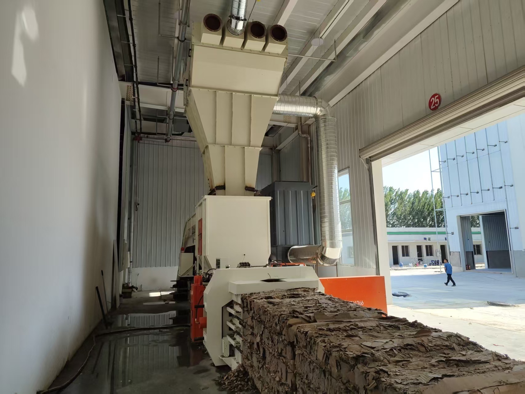 High Strength Steel Hydraulic Baling Press Machine 380V/50Hz