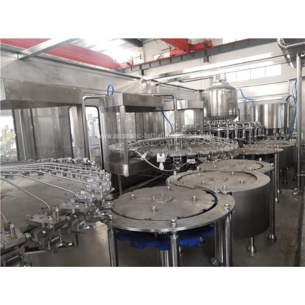 Hot Filling SS304 Juice Manufacturing Equipment , Juice Bottle Filling Machine