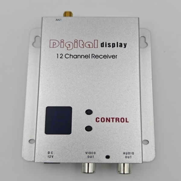 Sturdy Long Range Fpv Receiver 1.2GHz Video Receiver With 12 Channels