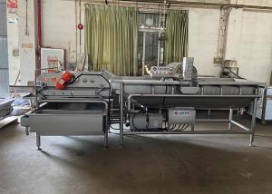 máquina da limpeza da alface 220V/380V arruela de 4.8KW vegetal automática