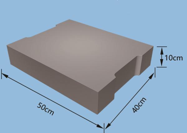 Embossing Floor Plastic Cement Molds For Ditch Covers Abrasion Resistance