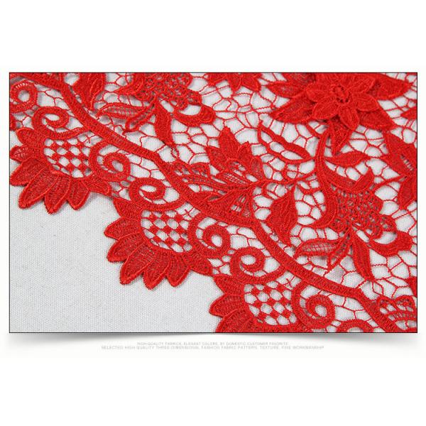 2018 Summer Newest Style chemical Embroidery Fabric 140cm wide for wedding dress