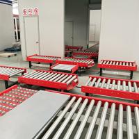 ESD-Safe Roller Conveyor Line with Drum Width 400 mm and Belt Speed 0-10 m/min For PCB Assembly