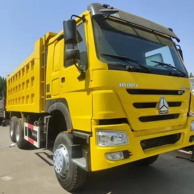 Gross Vehicle Weight 10-15T Sinotruck HOWO 6X4 Dump Truck Tipper 371HP 360° Rear Camera