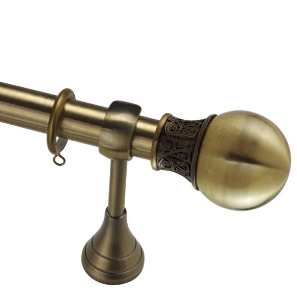 Heavy Duty Spherical Stainless Steel Curtain Rods