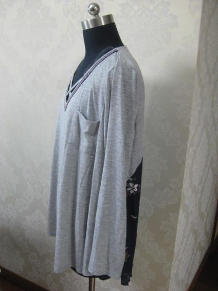 V Neck Womens Plus Size Dressy Tops Soft Touch 80% Polyester 20% Rayon
