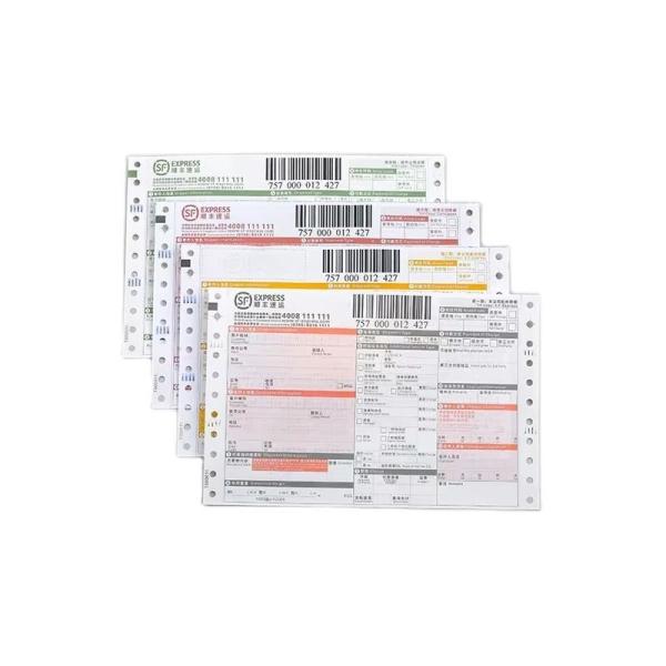 Custom Sizes Courier Air Waybill Digital Printing Carbonless Papers For Air Cargo Transportation
