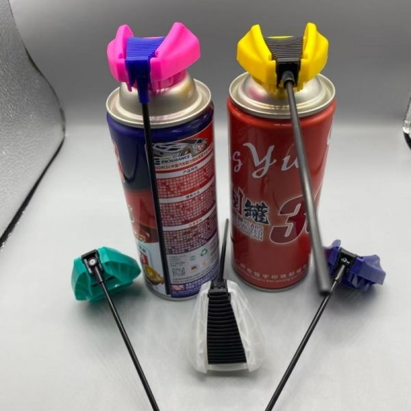 Space-Saving Aerosol Foldable Trigger Actuator with Retractable Handle Design