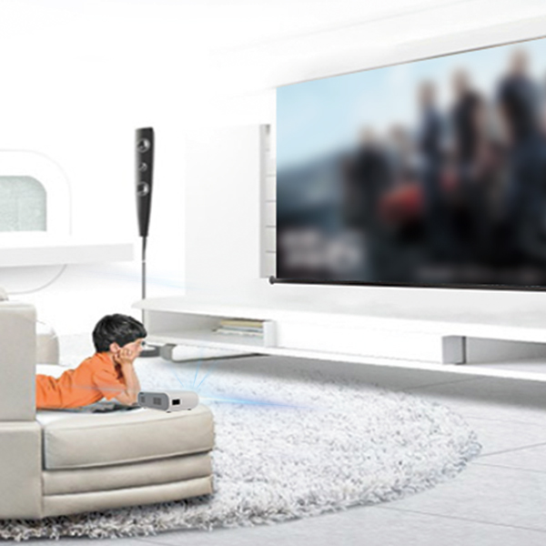 Репроектор домашнего фильма 5800 люменов с построенный в дикторе 1*3W