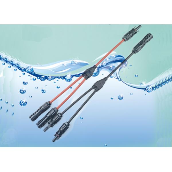 1500V 20A Fuse Solar Branch Connector Long Life Use Y Branch Connector IP67