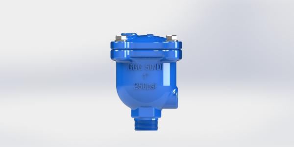 Ductile Iron Combination Air Valve Threaded Or Flange Connection PN10-16-25